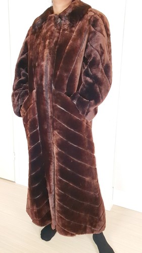 Vintage damen echtpelz mantel - damen,