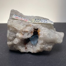 Fluorit in Quarz xx 2,9 cm x