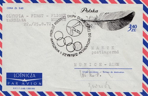 Polen 1972 olympia first - polen,