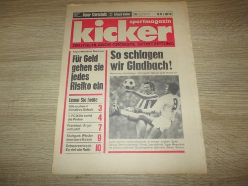 Kicker 1972 19 72 - kicker, 19/72