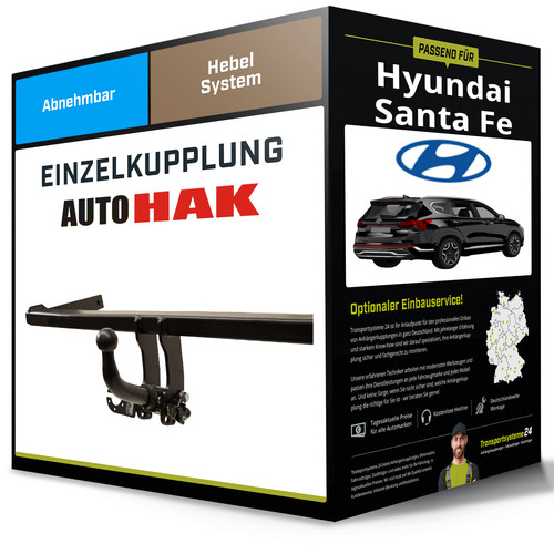 Abnehmbare anhängerkupplung - abnehmbare,