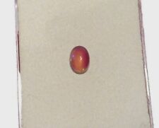 Edelopal schwarz Black Opal Äthiopien Cabochon 7,3x5,5 mm 0.6 ct. U32755