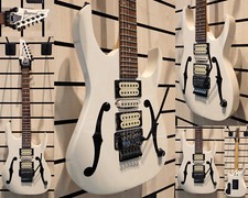  IBANEZ  Paul Gilbert Signature PGM 30 Cream White-Year 1995-Sofort Lieferbar!
