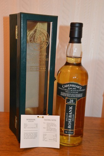 Cadenhead rosebank jahre - cadenhead`s, 20