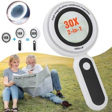 Lupe mit Licht 10X 30X