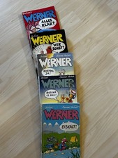 5x Brösel - Werner Bücher - Oder was Wer sonst Eiskalt Alles klar Sammlung Comic