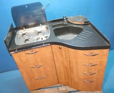 Küchenblock Gaskochfeld