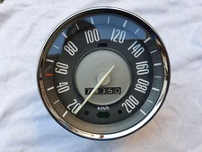 VW Karmann Ghia Tacho Tachometer umgebaut bis 200 km/h
