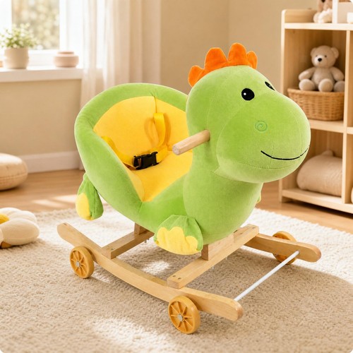 Plüsch schaukeltier dino - plüsch,