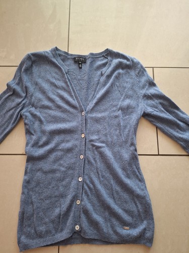 Escada strickjacke blau - strickjacke,