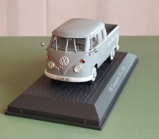 VW T1c DoKa-Pritsche in grau vom Atlas Verlag in 1:43