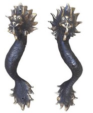 2 Türgriff Stossgriff Griff