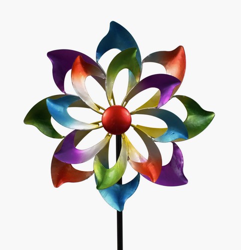 Gartenstecker doppel windrad - doppel,