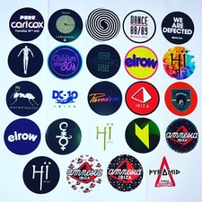 24 x Ibiza Stickers -