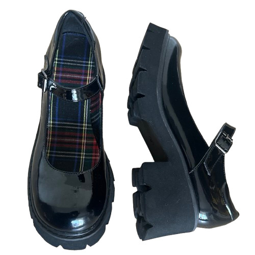 Damenschuhe plateau mary jane - damenschuhe,