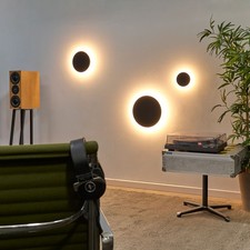 LED Design Wandleuchte Backlight Deckenlampe indirektes Ambientelicht warmweiß