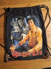Bruce Lee Sportbeutel Turnbeutel Selten Rarität
