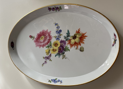 Meissen platte oval kleines - meissen,