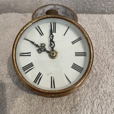 Schiffe Messing Wanduhr klein