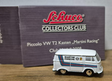 Schuco Piccolo VW T2 Kasten Bus Martini Racing in BOX 1:90 Club Modell 2008