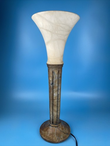 Alabaster tischlampe große - alabaster, tischlampe,