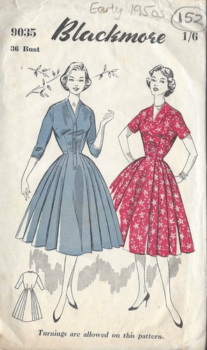 1950er vintage nähmuster - vintage,
