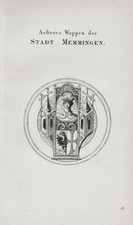 1830 Memmingen Stadt Wappen