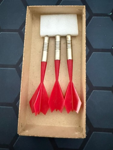 Vintage ddr wurfpfeile satz - ddr,