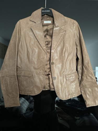 Echt leder blazer - echt,