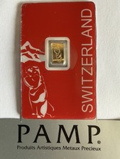 PAMP Suisse Goldbarren 1 Gr.