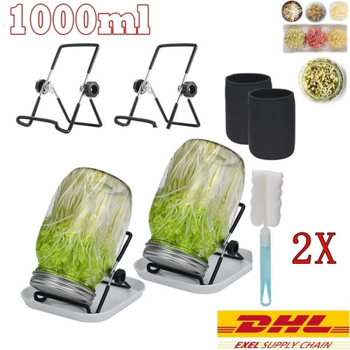 1000ml sprossenglas set - sprossenglas,