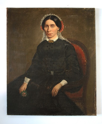 Biedermeier damenporträt - biedermeier,