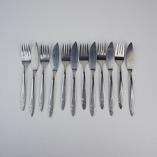 Fischbestecke edelstahl - 6,