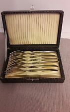 6 teiliges Kuchengabel Set im Kasten  Solingen Schäso Remalux 18/60 M