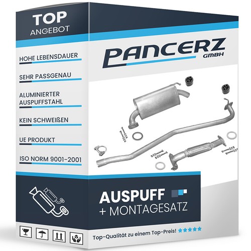 Auspuffanlage für mazda - auspuffanlage, 6