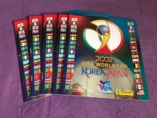 Panini FIFA WM 2002 Südkorea Japan - 5x Album Empty (Version International)