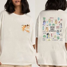 Cute Bluey Mum Tee, Bluey Mom