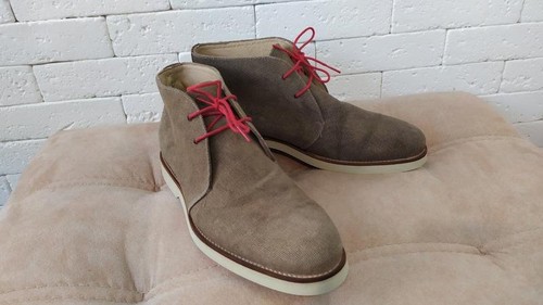 Men gant heels khaki leather - gant,