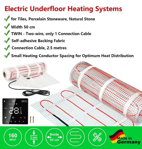 Elektrische fußbodenheizung - elektrische,