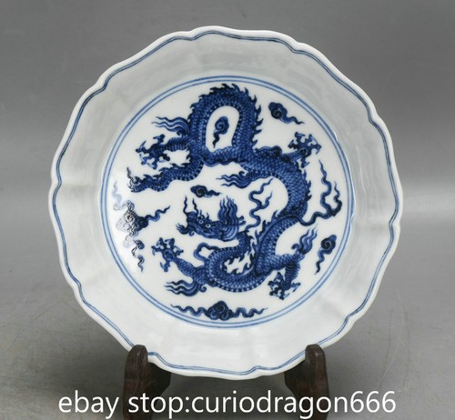 Blau weiß porzellan - 7",