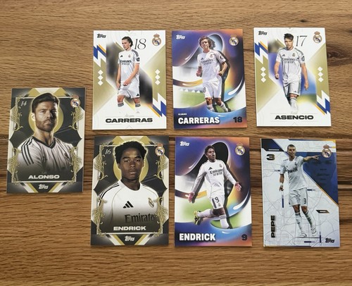 Topps real madrid base - x,