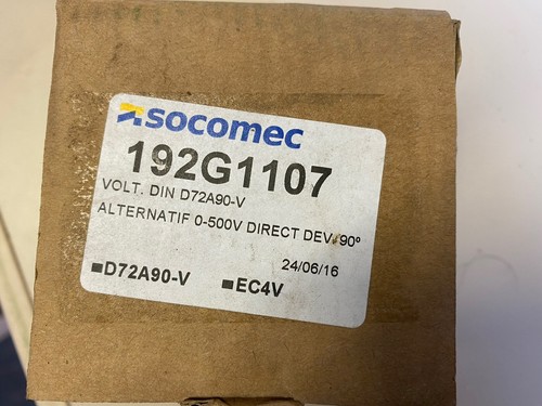 Socomec analoges voltmeter - socomec,
