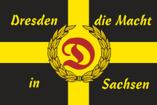 Aufkleber Dresden die Macht in