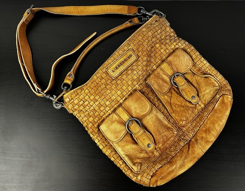 Liebeskind ledertasche cognac - ledertasche,