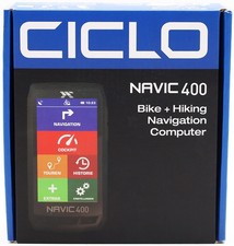 CICLO NAVIC 400 Navigationsgerät Navi zum Fahrradfahren Wandern 4" farbdisplay