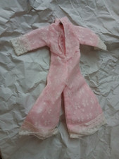 "Barbie" Kleidung- Hosenanzug in rosa Vintage 70er Jahre