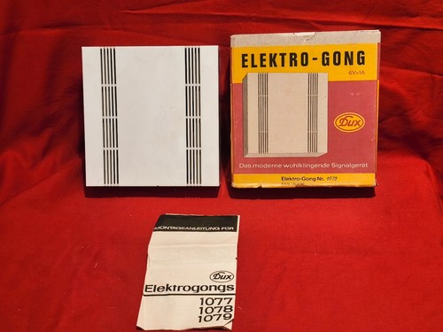 Ddr elektro gong - elektro, "dux"veb
