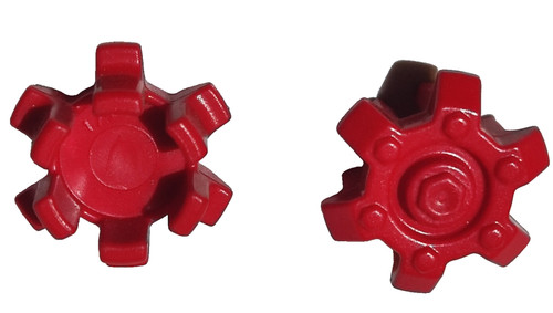 Playmobil rote radkappen - x2,