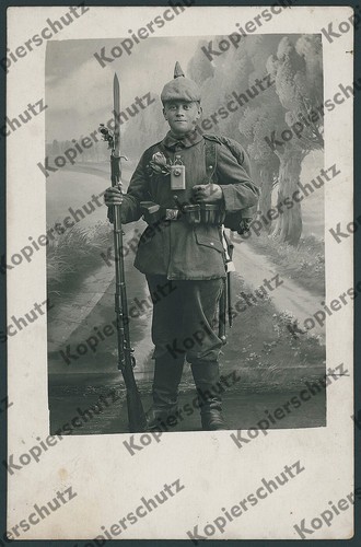 Foto landser uniform gewehr - foto,