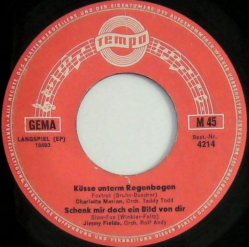 Küsse unterm regenbogen - regenbogen, /